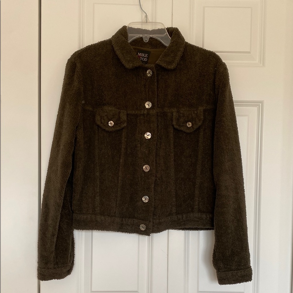 Mike & Todd Brown Button-Up Jacket